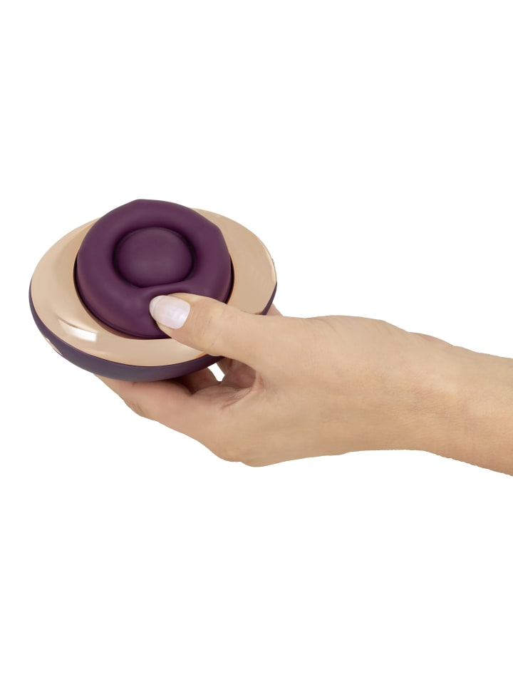 You2Toys Auflegevibrator Rotating Vulva Massager in lila günstig kaufen 10 cm