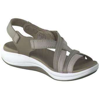 Clarks Mira Ivy Sandale in grün