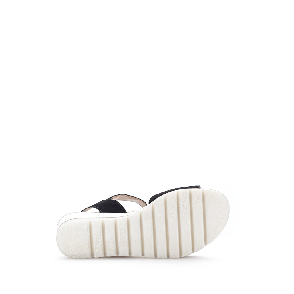 Gabor fashion Keilsandalette schwarz