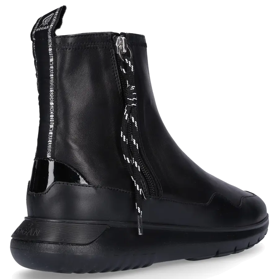 Hogan - Sneaker high H371 Kalbsleder - schwarz