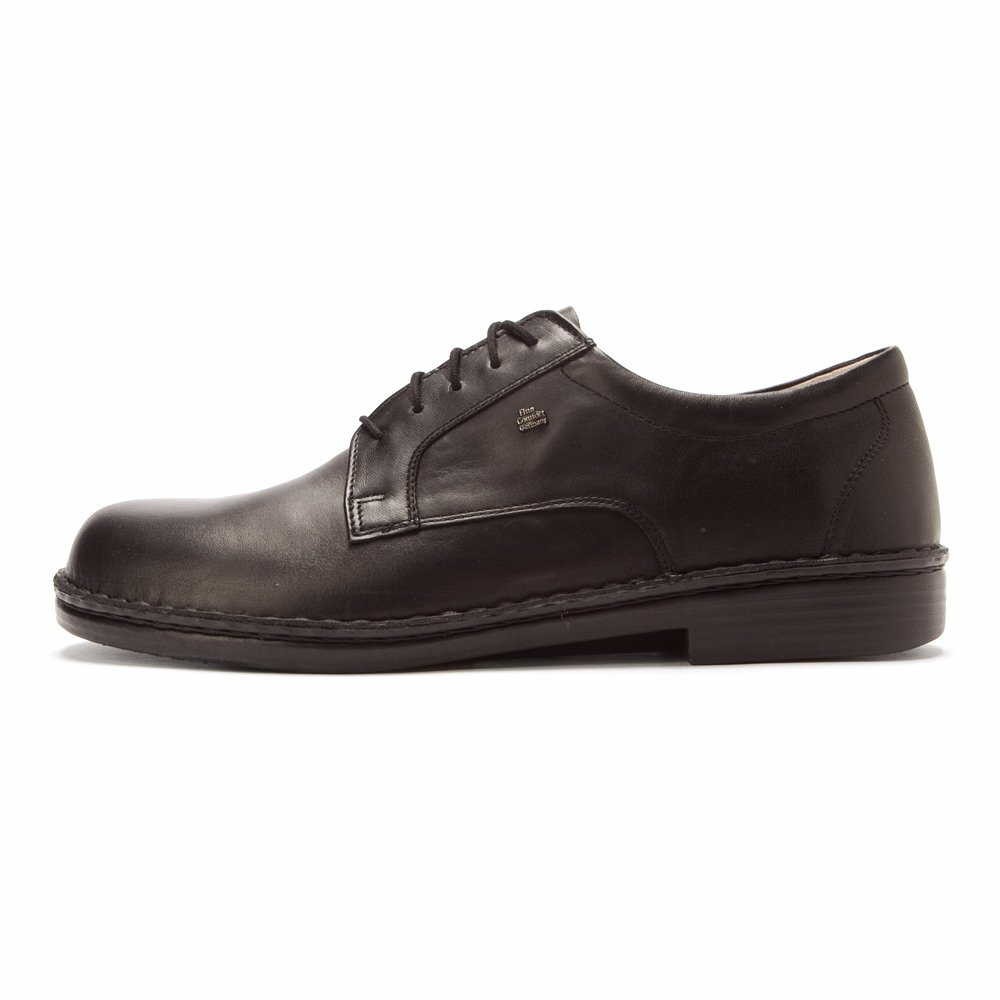 FINN COMFORT Komfort Schnürer schwarz Milano