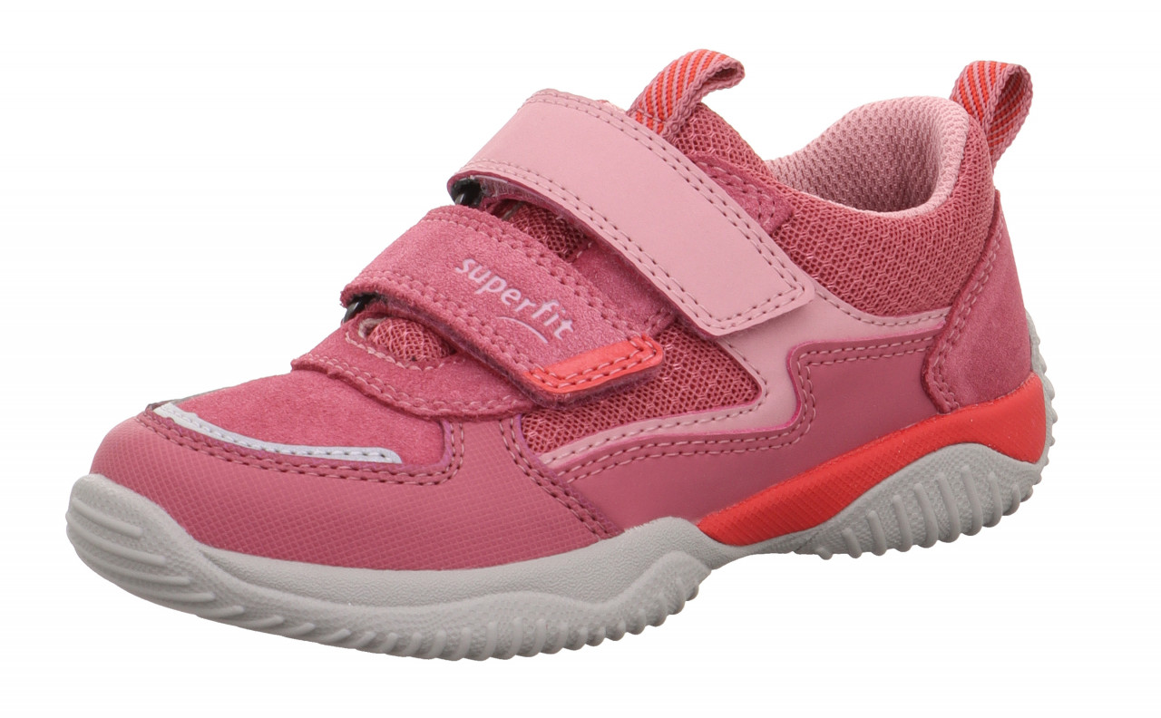 STORM - Pink/Rot Sneaker low mit Klettverschluss