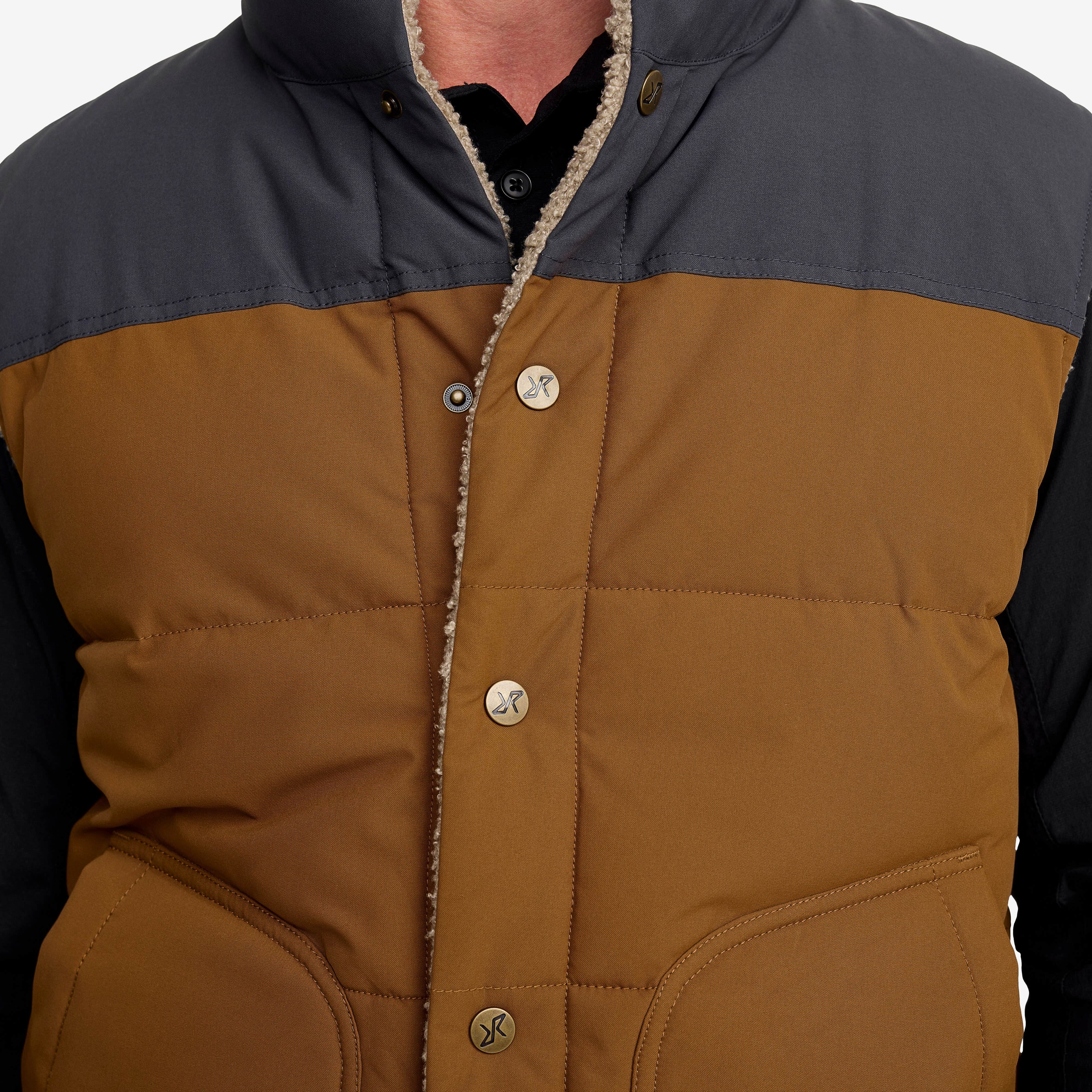 Rollick Reversible Vest Homme Rubber