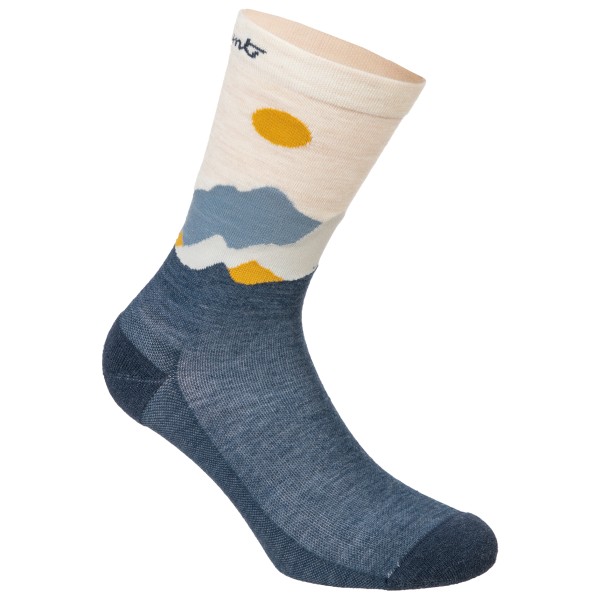 LaMunt - Women's Martha Illustration Sock - Merinosocken