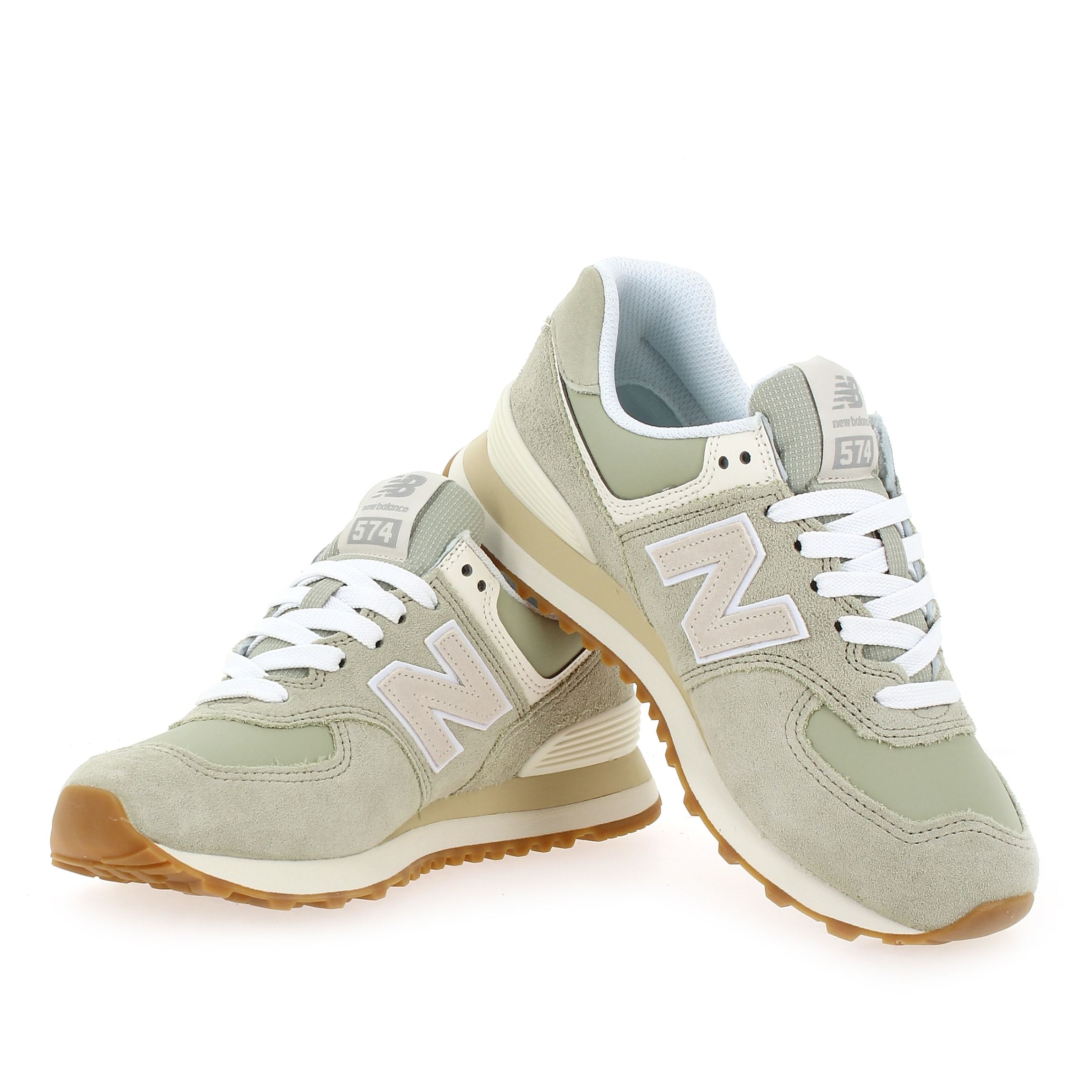 New Balance  WL574Q - Vert Sauge