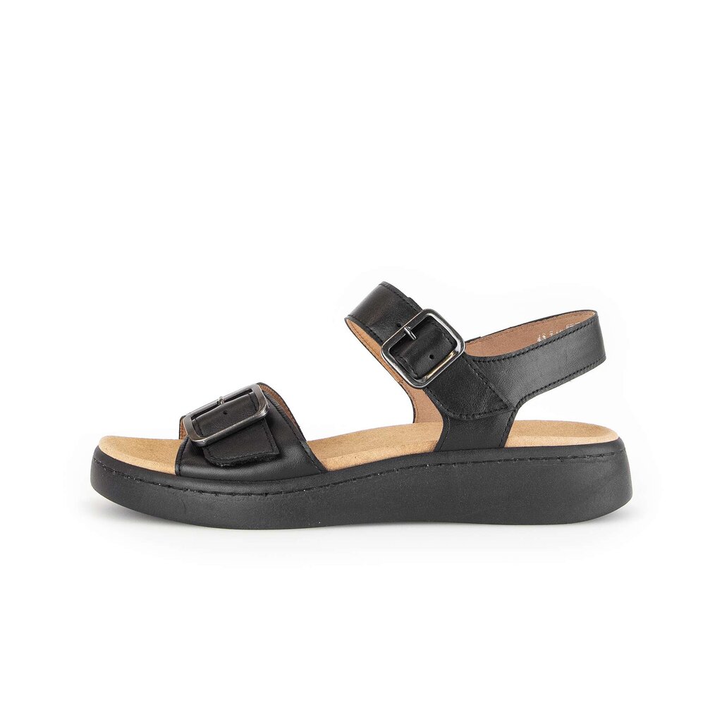Gabor fashion Plateau Sandale schwarz