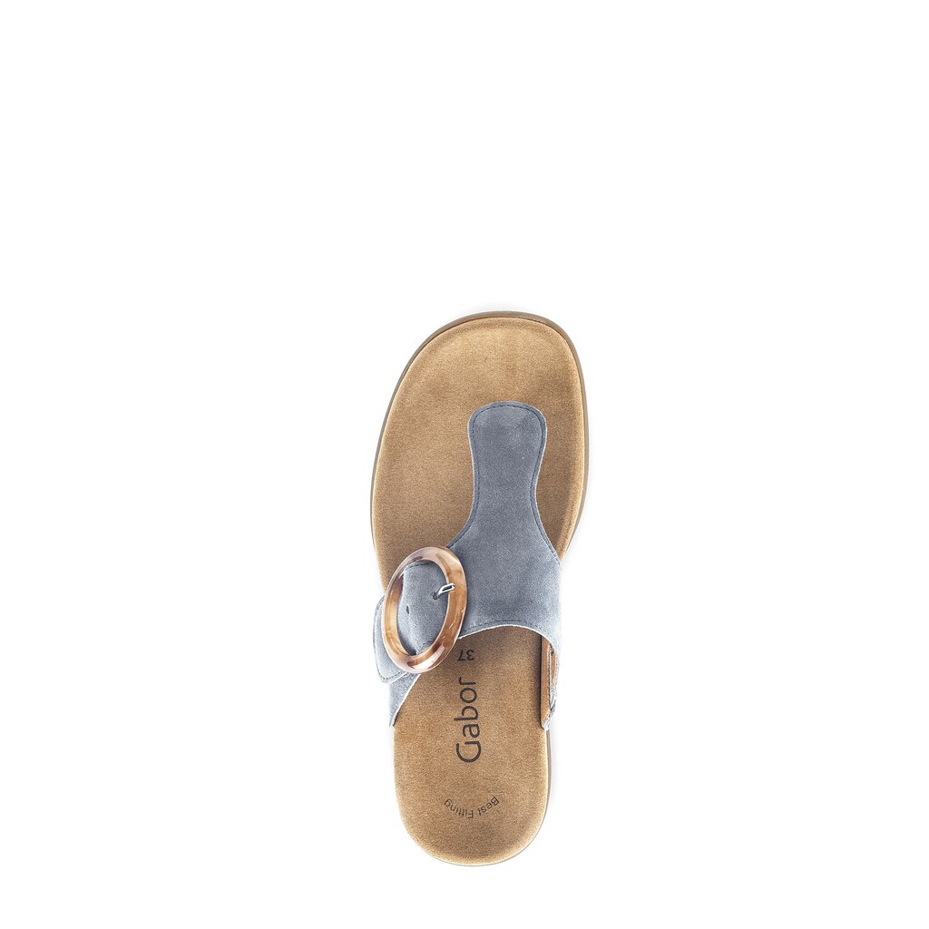 Gabor fashion Zehentrenner blau