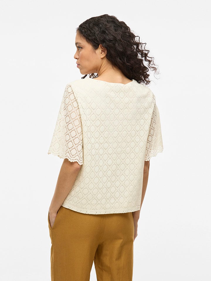 Vila Bluse in Weiß günstig kaufen