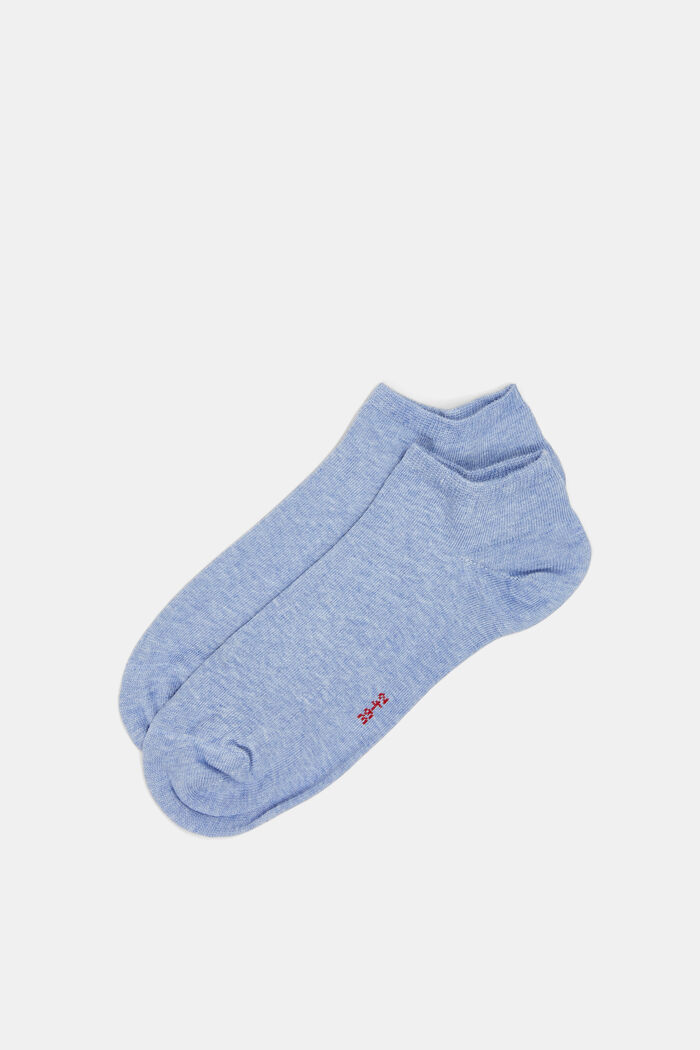 2er-Set Sneakersocken, Bio-Baumwolle