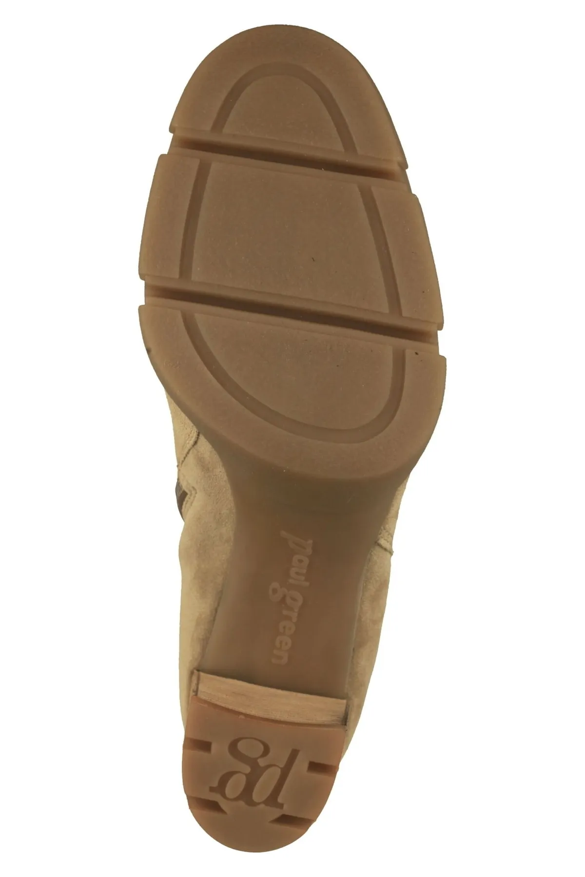 Paul Green  High Heels - Beige - Blockabsatz