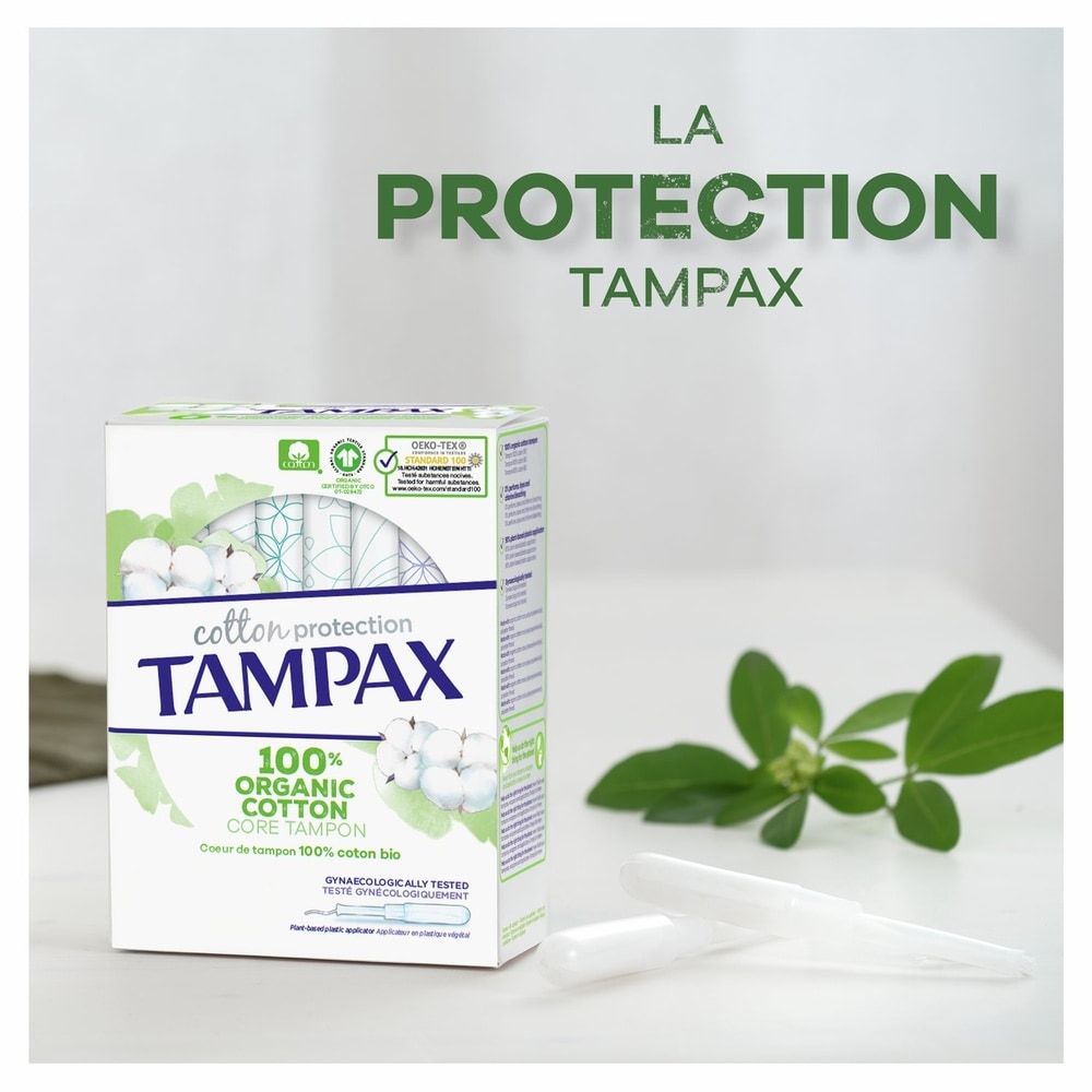 tampax Tampax Cotton Protection Super 16 Tampons Tampons