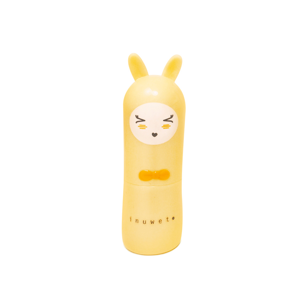 Inuwet Baume à Lèvres Lapin / Ananas / Jaune Baume à lèvres Naturel & Vegan