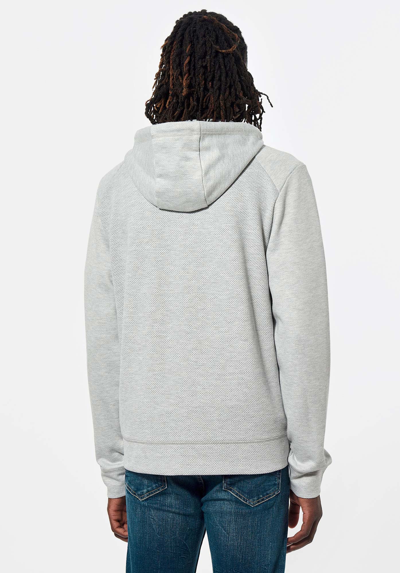 SOLA   Sweat zippé gris Homme