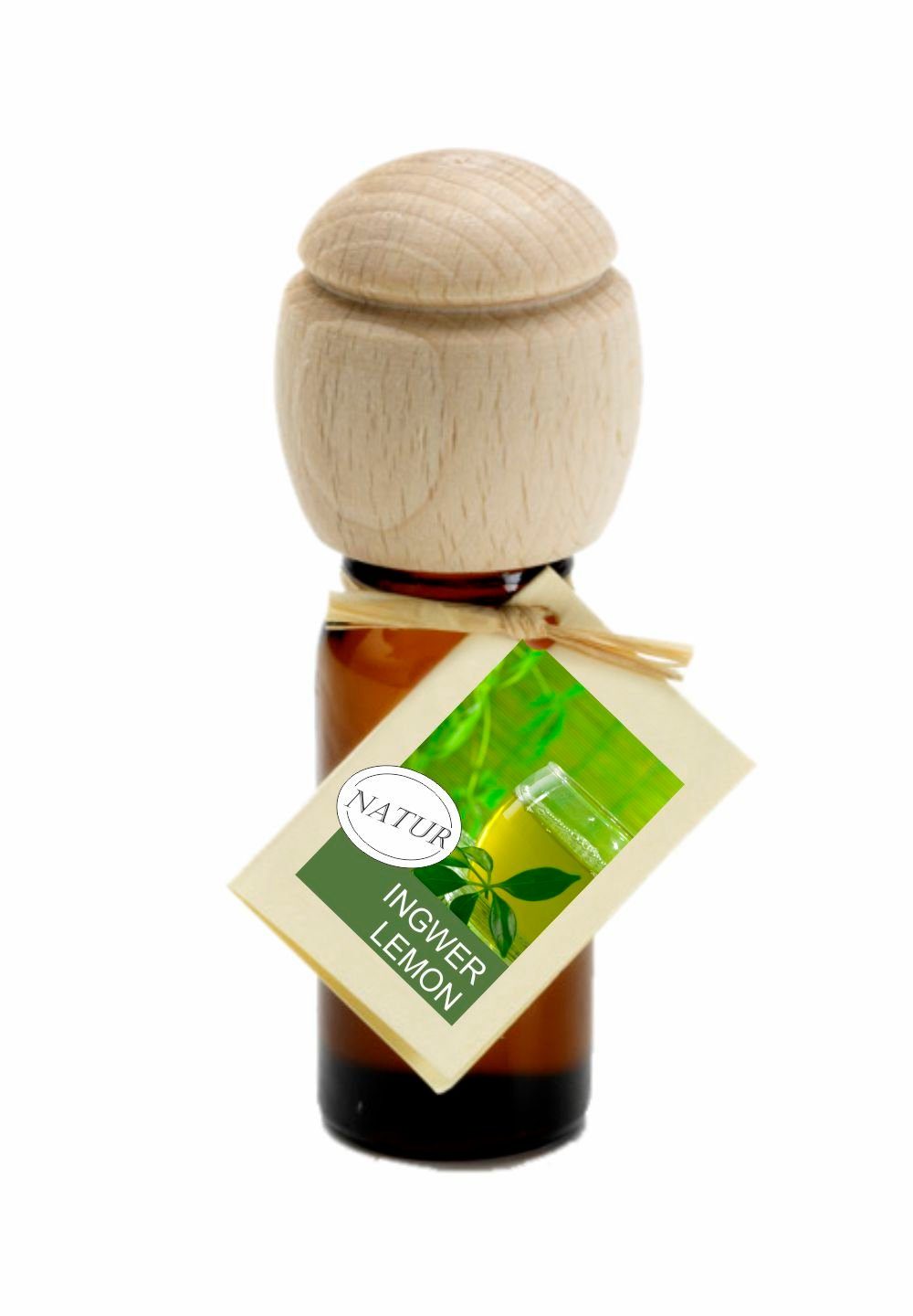 Traumduft-Manufaktur Raumduft Ingwer Lemon (1-St), Piccolino Duftöl Raumduft für Aromatherapie Diffusor Naturöl 10 ml