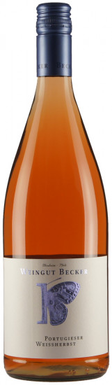 2022 Portugieser Rosé lieblich Bio 1,0 L - Weingut Becker-Heißbühlerhof