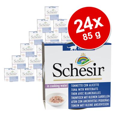 Sparpaket Schesir Natural mit Reis 24 x 85 g