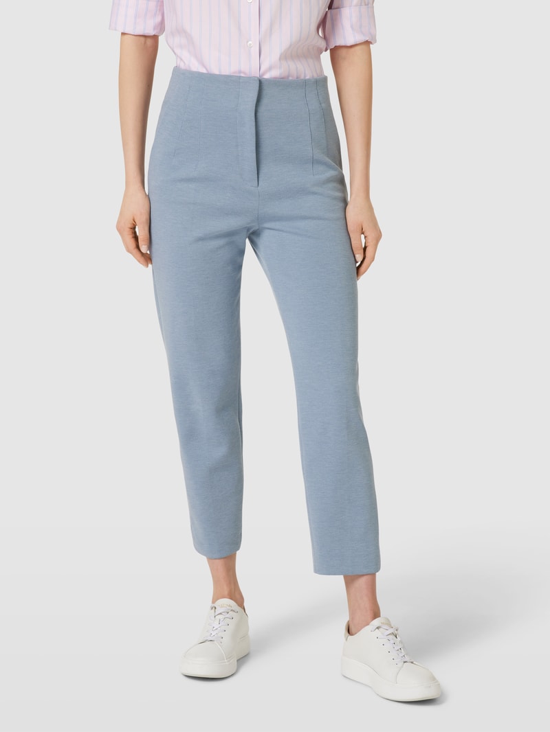 Stoffhose mit französischen Eingrifftaschen in jeans