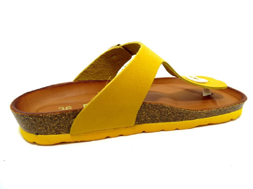 ROHDE Komfort Sandalen gelb