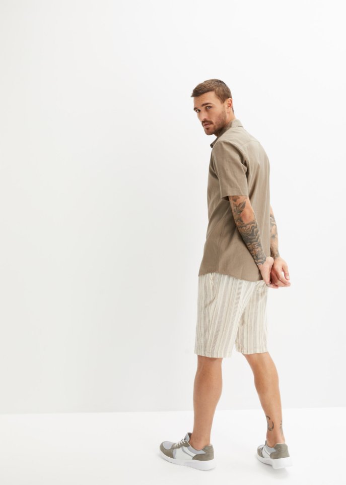 Loose Fit Chino-Bermuda