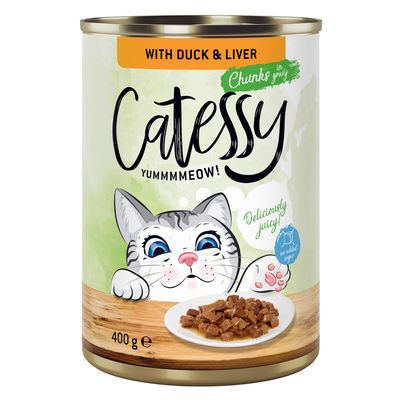 Sparpaket Catessy Häppchen in Sauce oder Gelee 24 x 400 g