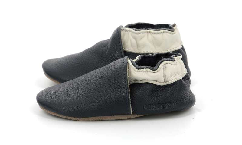 Chaussons cuir tannage vegetal Coddle Baby