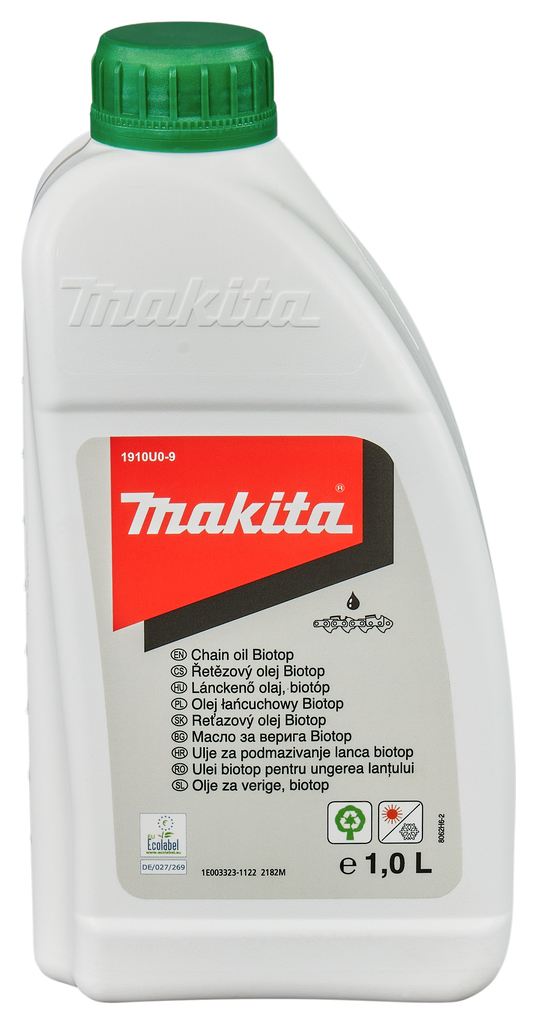 Makita Tilbehør 1910U0-9 Motorsagolje Biotop 1L