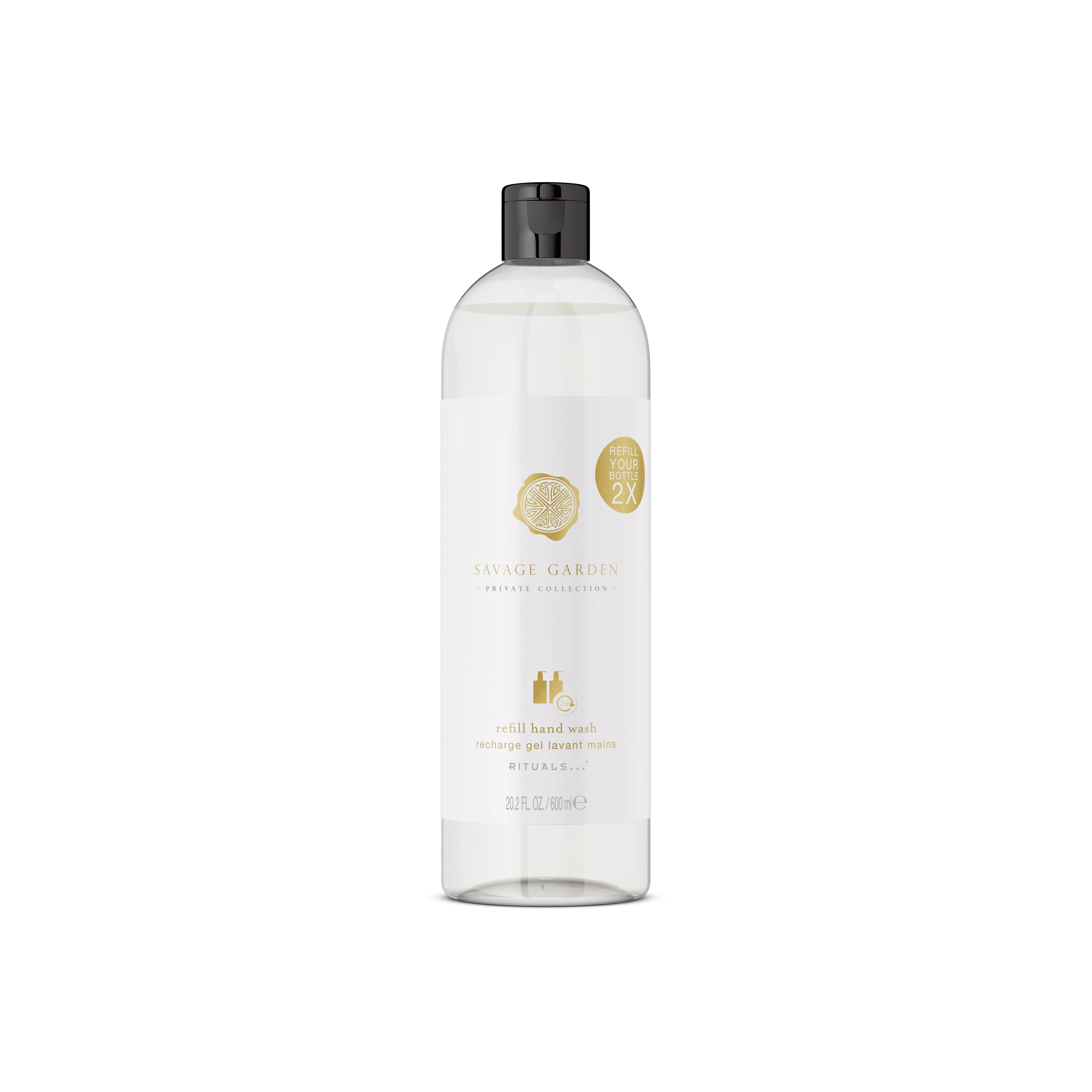 Collection privée. Recharge de savon pour les mains Savage Garden.