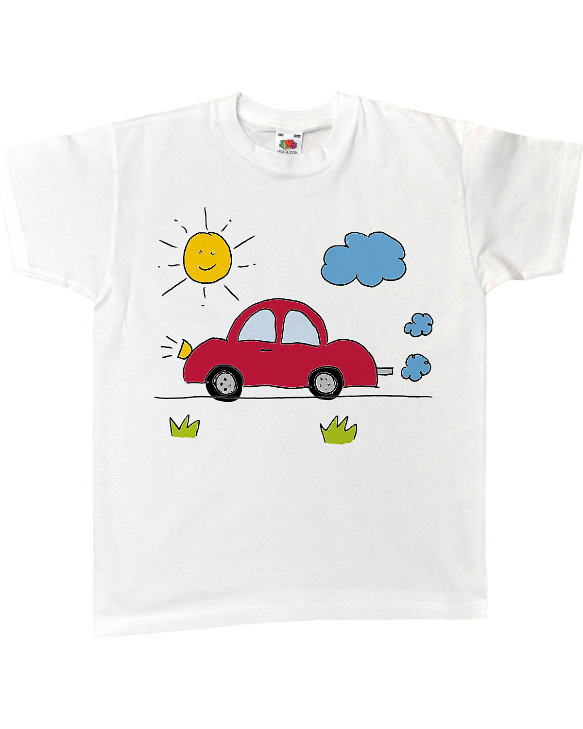 T-Shirt zum Selbstgestalten, 100% Baumwolle