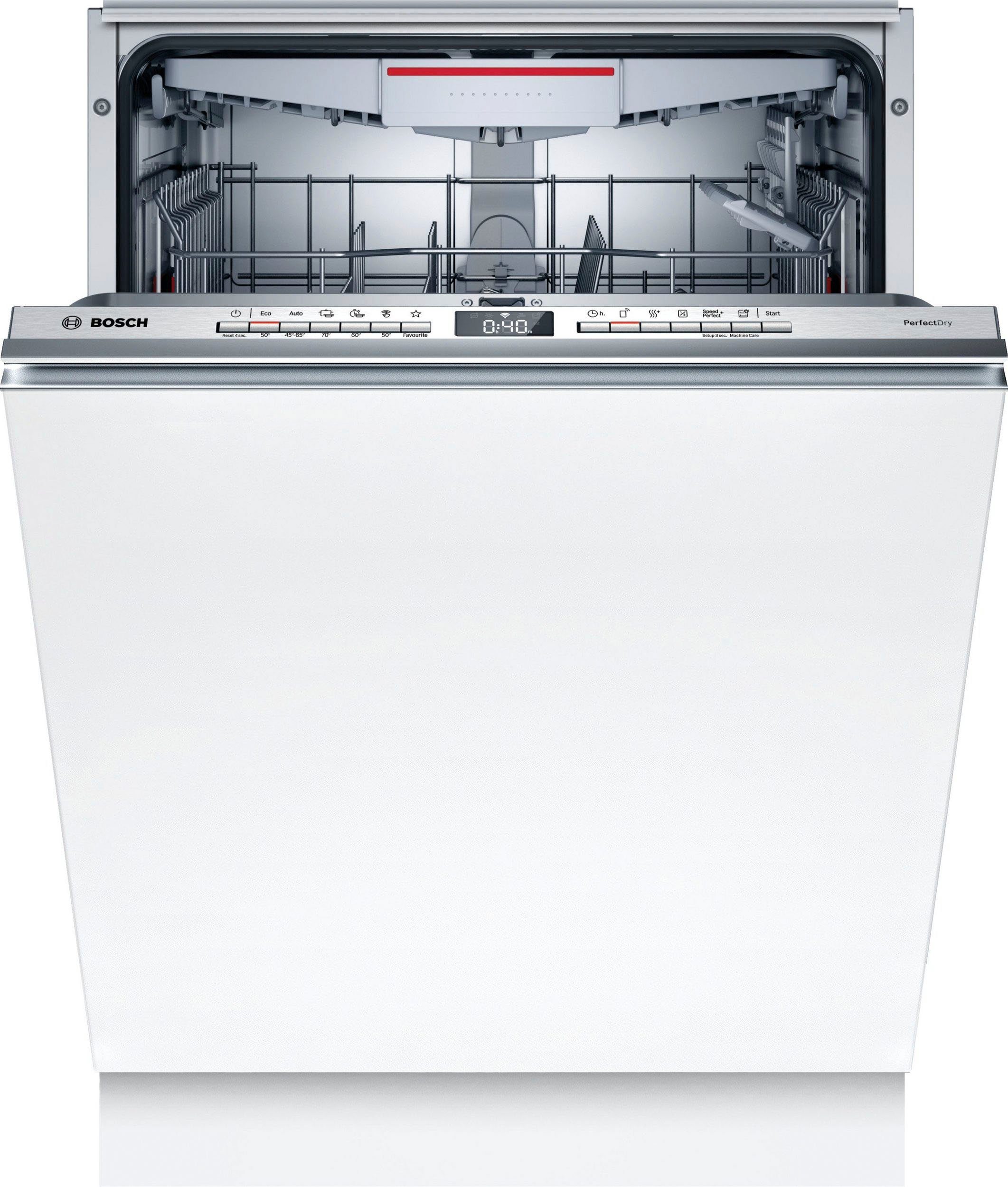 BOSCH vollintegrierbarer Geschirrspüler, SBD6TCX00E, 14 Maßgedecke, XXL-Geschirrspüler