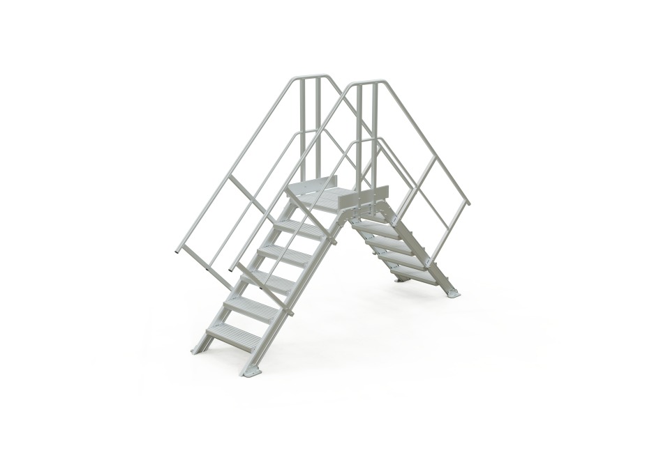 Platformă de transfer Altrex 224526 cu 6 trepte, 45 de grade, 60