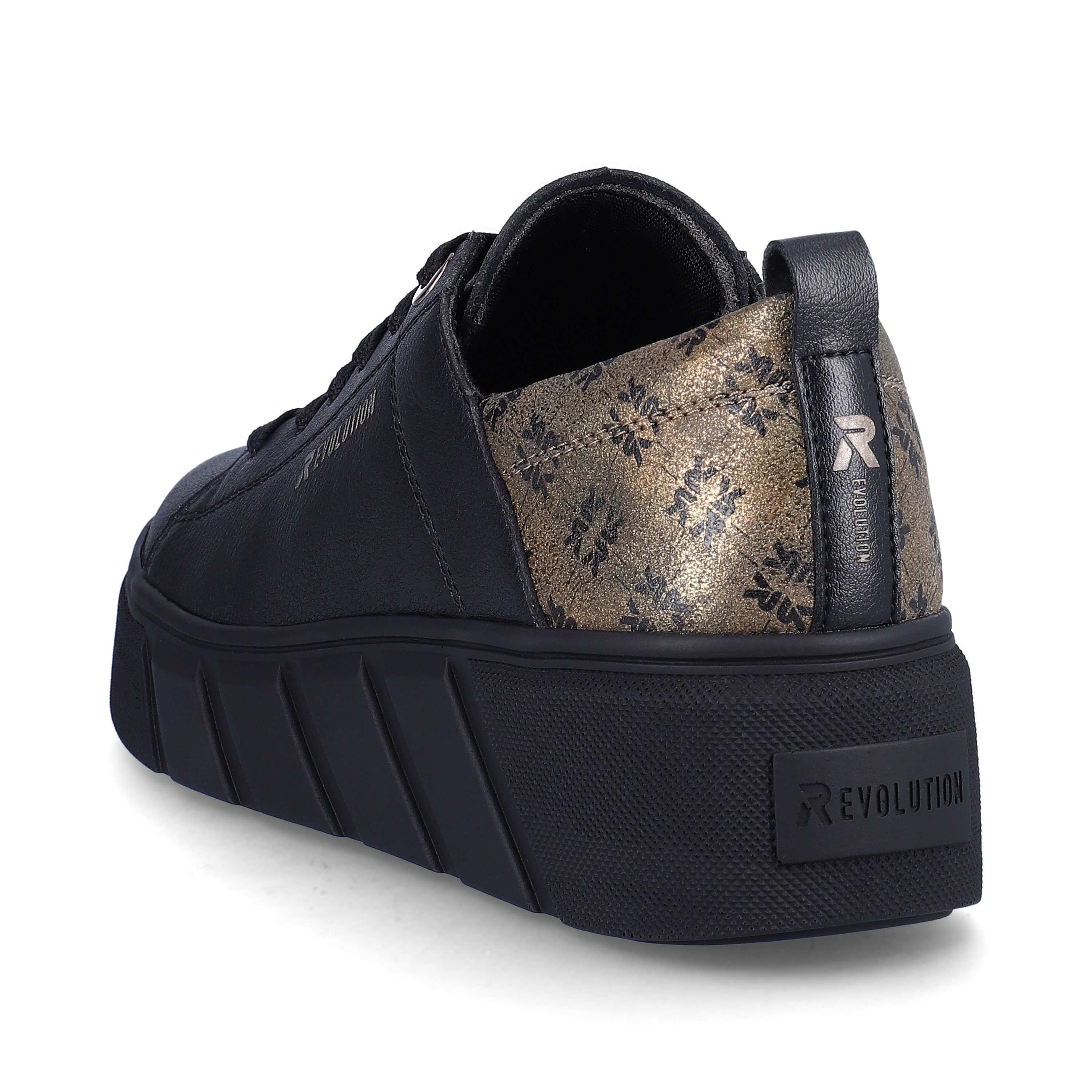 Rieker Damen Sneaker Low urban black