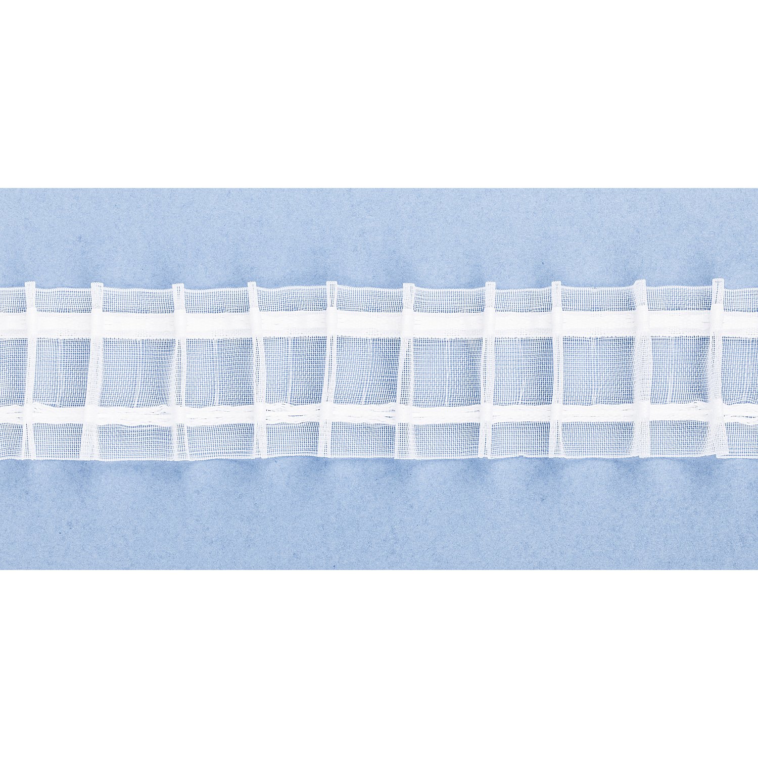 buttinette Bleistiftfaltenband, Breite: 5 cm, Stoffverbrauch: 2,0:1