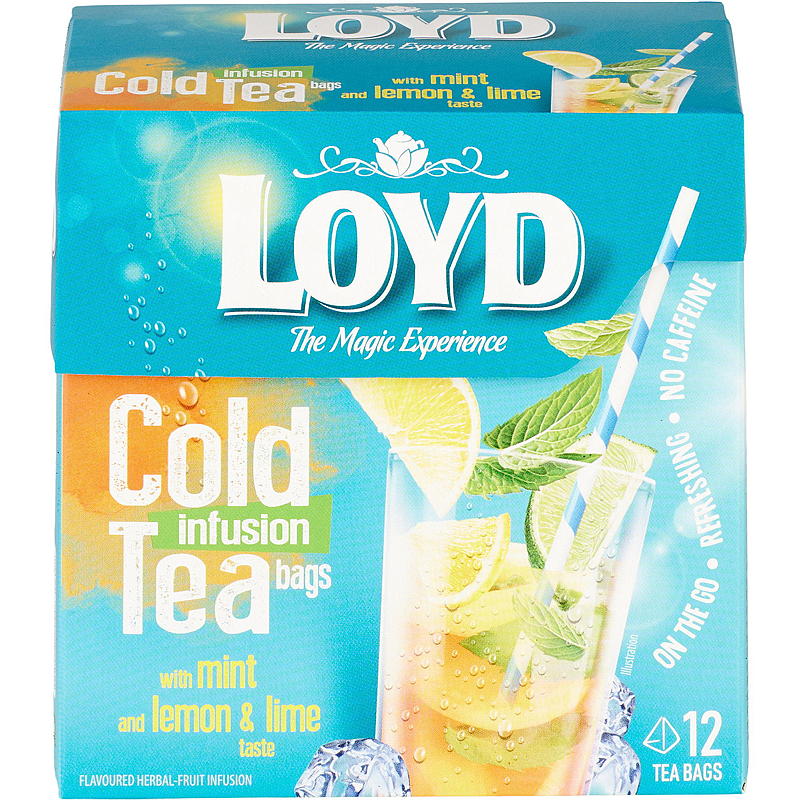 Loyd Iste-poser 12-pk sitron/lime/mint Loyd