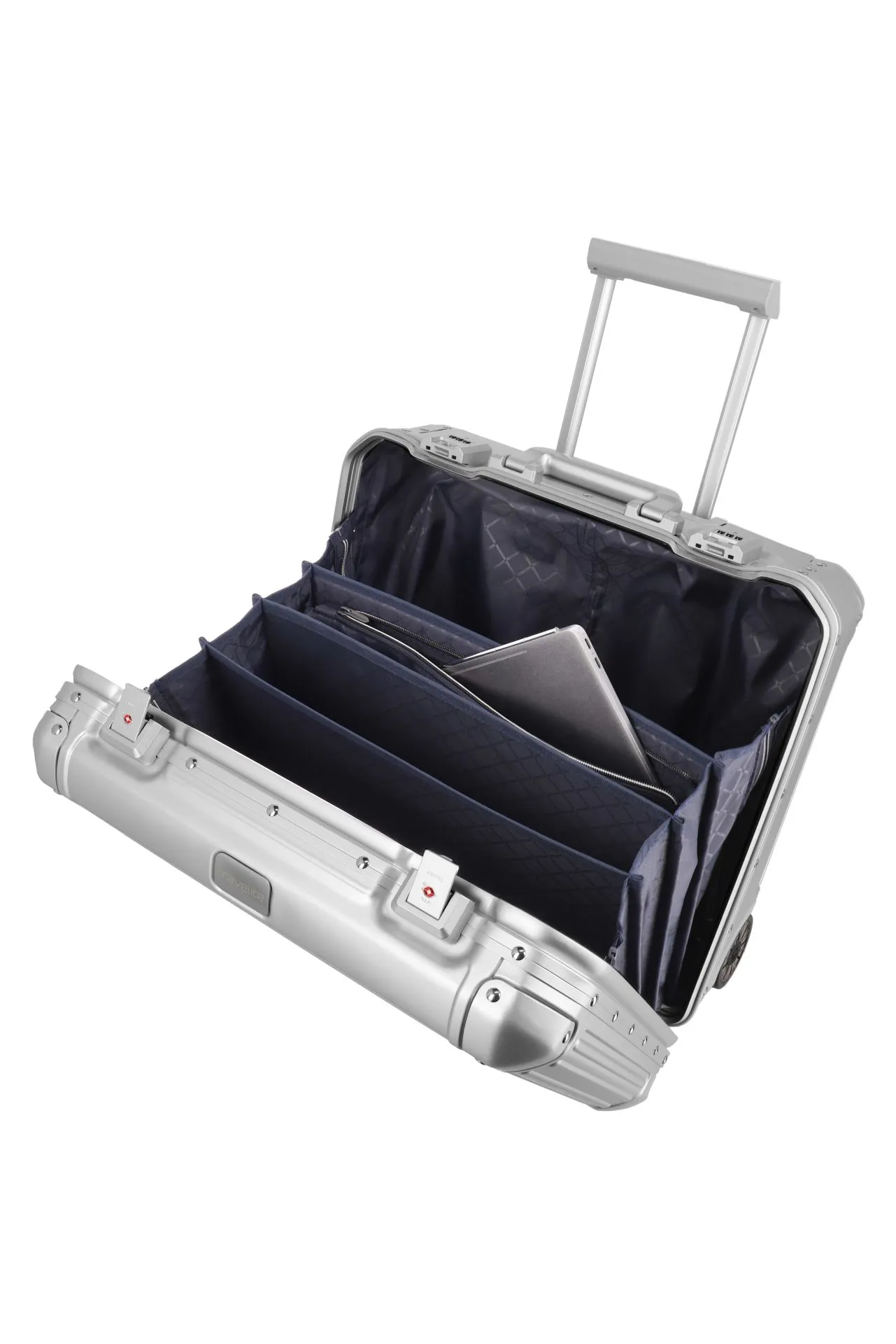 Travelite NEXT Business Trolley - silber