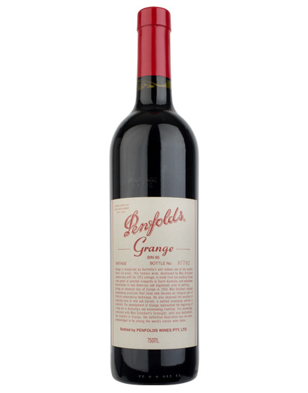 Barossa Valley McLaren Vale GI Bin 95 Grange 2016 Penfolds 0,75 ℓ