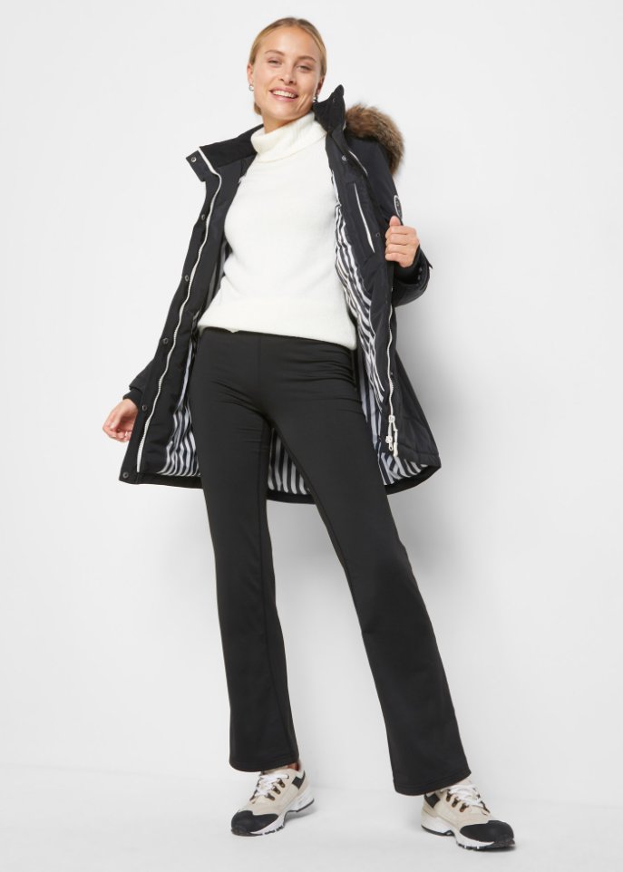 Outdoor-Funktions-Jacke mit Kapuze