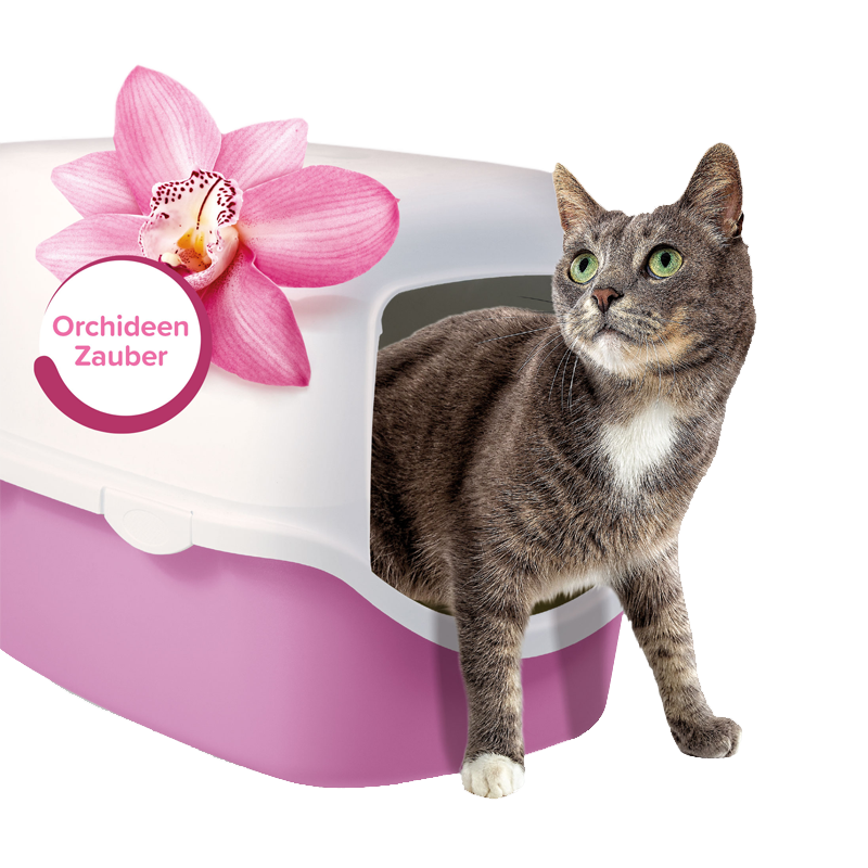 Beaphar Katzenstreu Beaphar Multi-Frisch für Katzentoiletten 400g Orchidee