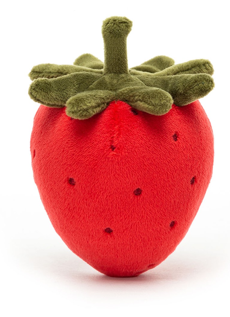 Jellycat Fabulous Fruit Plush Căpșună, 8 cm