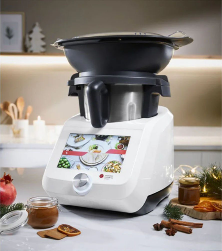 SilverCrest Küchenmaschine mit Kochfunktion Mixer Monsieur Cuisine Smart SKMS 1200 A1, 1200,00 W