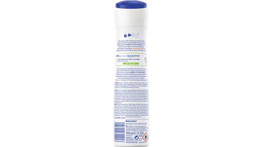 NIVEA Deo Spray fresh fruity 150 ml