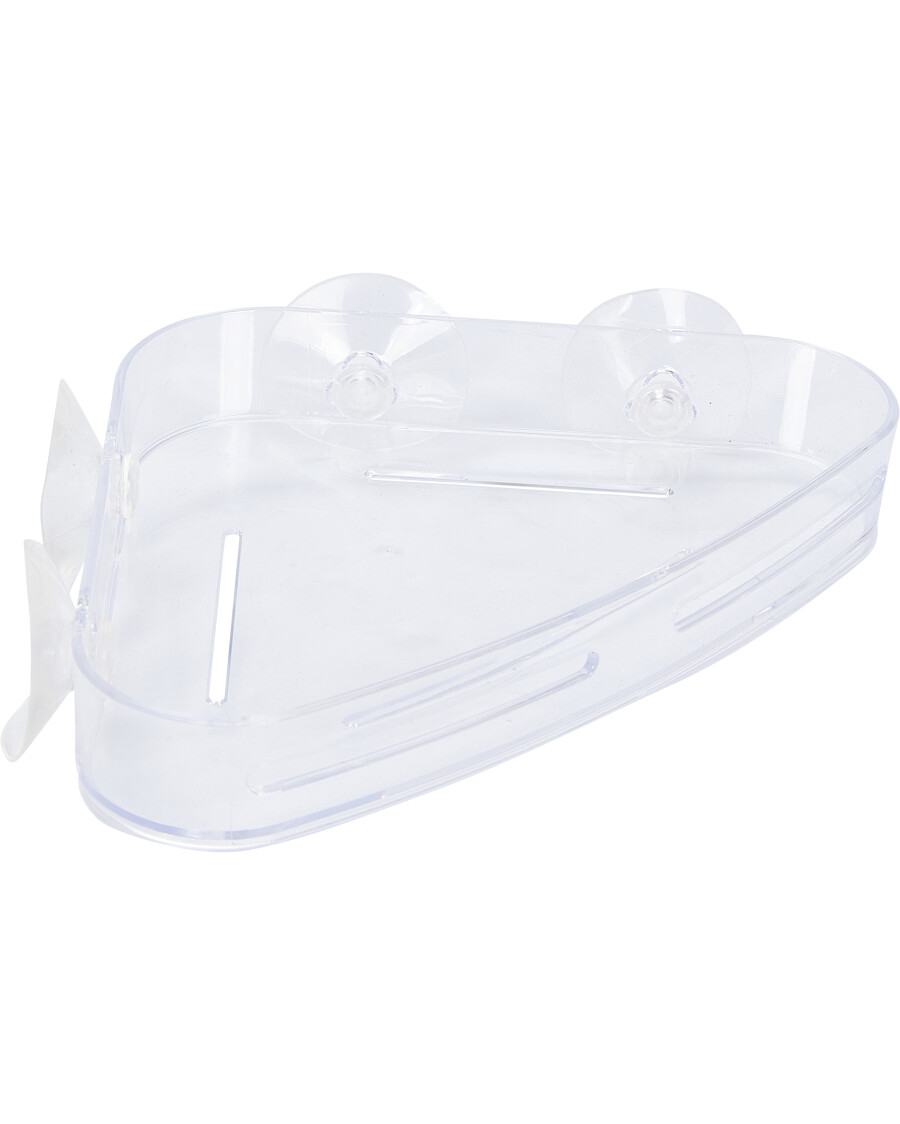Transparenter Duschkorb