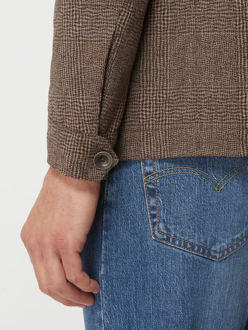 Oversized Sakko aus Schurwolle - 'Savile Row' in mittelbraun