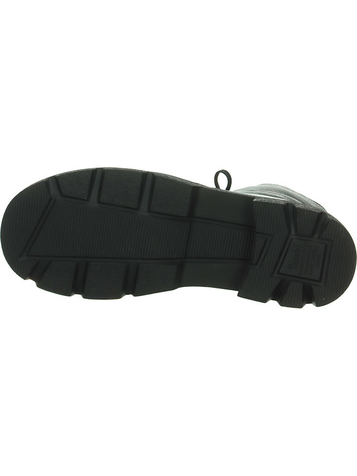 Think! Leder-Boots in Schwarz günstig kaufen