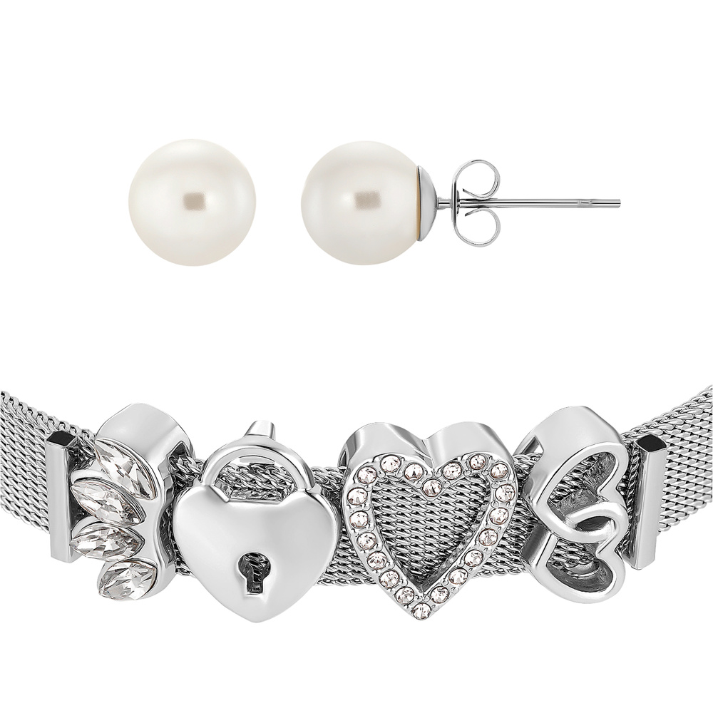 Heideman Set de bijoux Milanaise Boucles d'oreilles