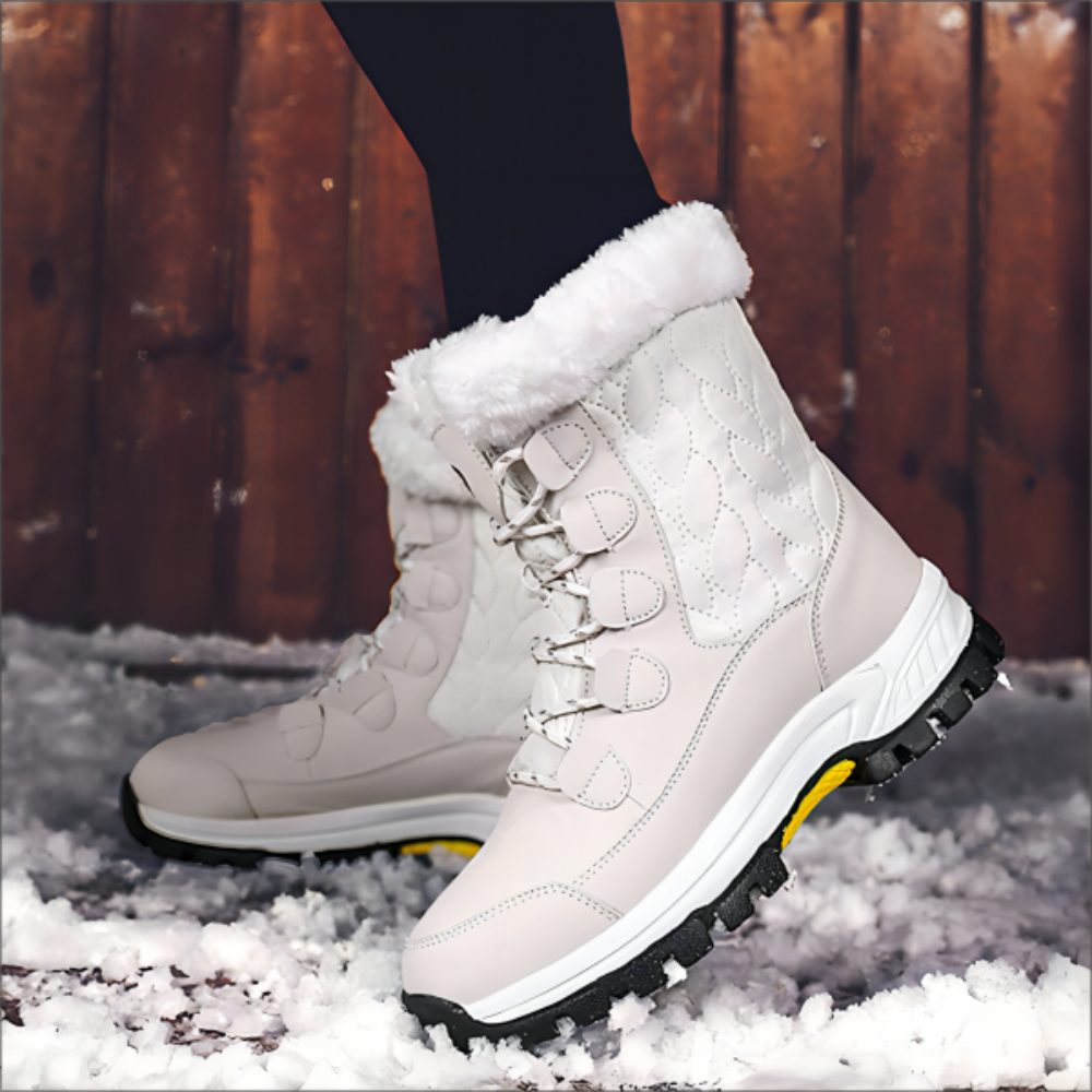 HUSKSWARE Schneeschuhe (Outdoor-Schneestiefel, Warme Wanderschuhe, High-Top-Schuhe), Warm und rutschfest, Stilvoll und schön