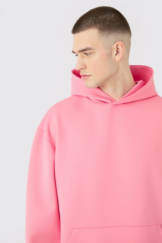 Tall kastiger Oversize Scuba Hoodie