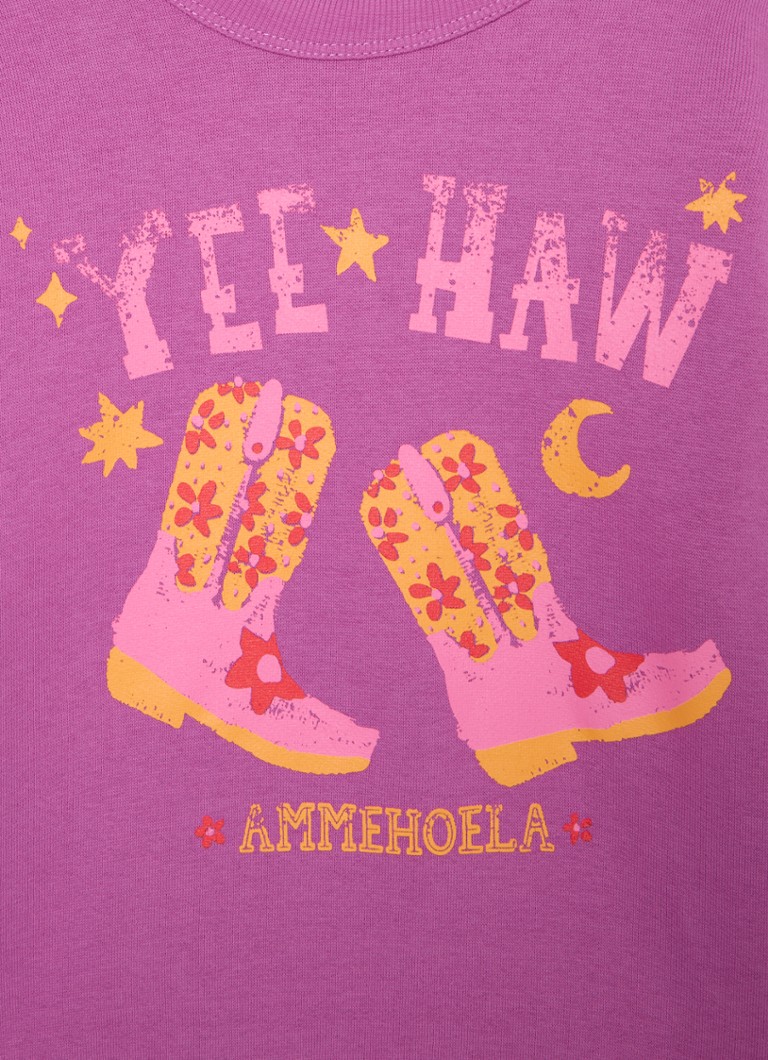 Ammehoela Roxy -neulepaita logopainatuksella