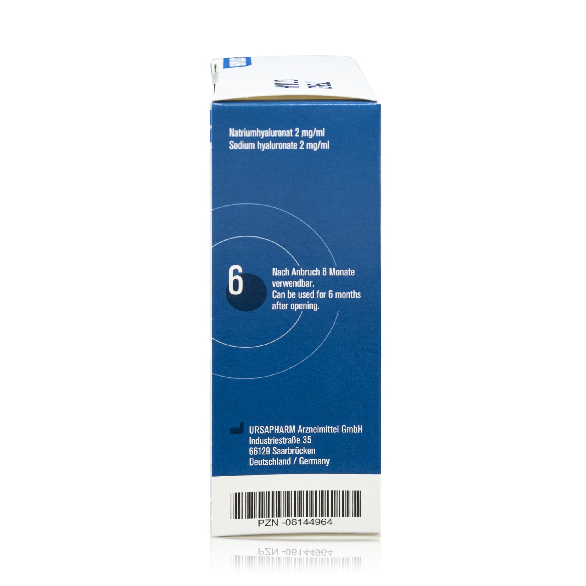 URSAPHARM Arzneimittel GmbH Augenfluid Hylo Gel Augentropfen bei stärkerem Trockenheitsgefühl, Mit Kontaktlinsen verträglich. Ohne Konservierungsmittel.