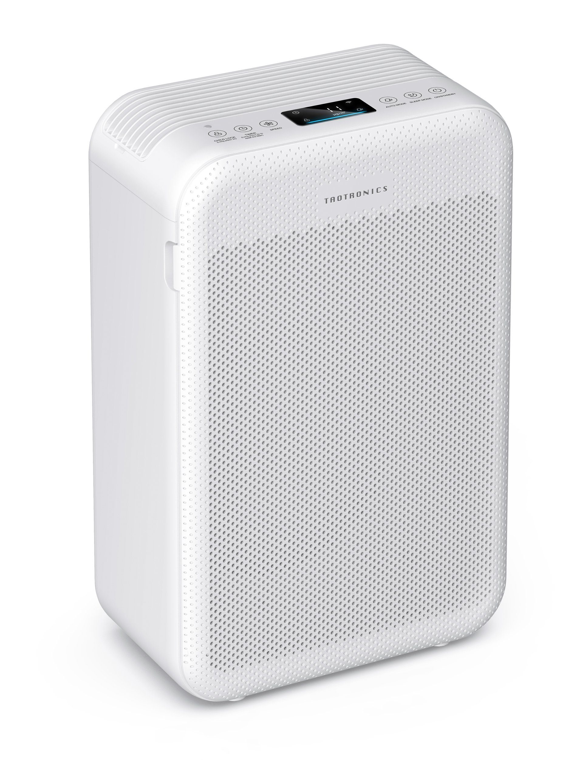 TaoTronics Luftreiniger TT-AP003, 3-in-1 True HEPA H13 Filter / 99,97% Filterleistung / 3 Lüfterstufen