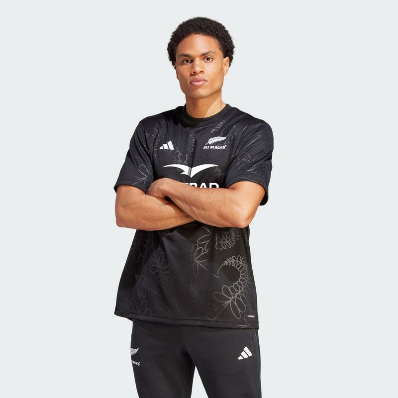 adidas All Blacks Rugby Supporters T-Shirt T-Shirt Herren